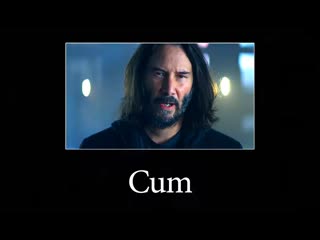 Keanu reeves is extremely horny