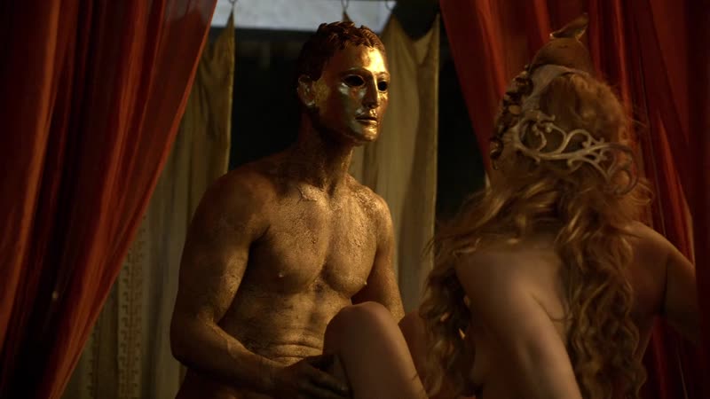 Andy whitfield in spartacus s01e09