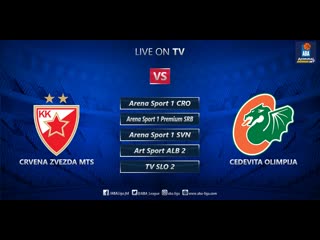 Kk crvena zvezda mts kk cedevita olimpija