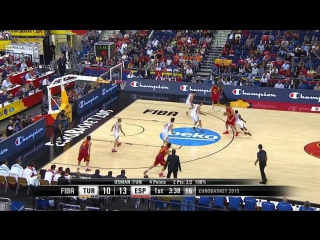 Turkey v spain group b game highlights eurobasket 2015