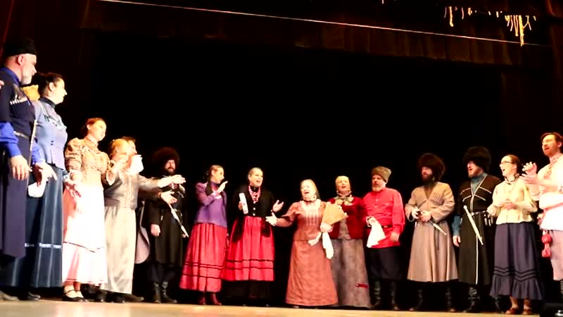 Казачий ансамбль "братина" и фольклорный ансамбль "домострой"