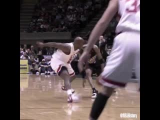 Allen iverson crossover on jacque vaughn