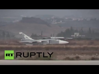 Syria russian sukhoi jets prepare for further military action in syria