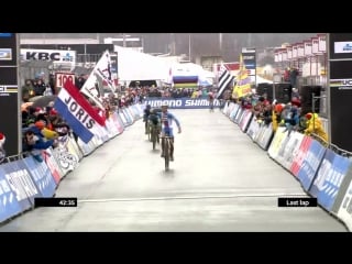 Toupalik thinks hes won 2016 cyclo cross world championships heusden zolder, belgium