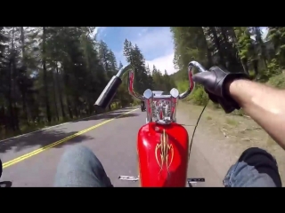 Shovelhead chopper from "kustomluke"