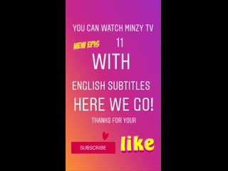 [stories] minzy avisou em seu ig stories com outra mensagem que a legenda em inglês foi adicionada ao seu