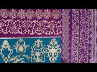 Гибкие кружева, отлии для декора из клея flexible lace, castings for decoration from glue