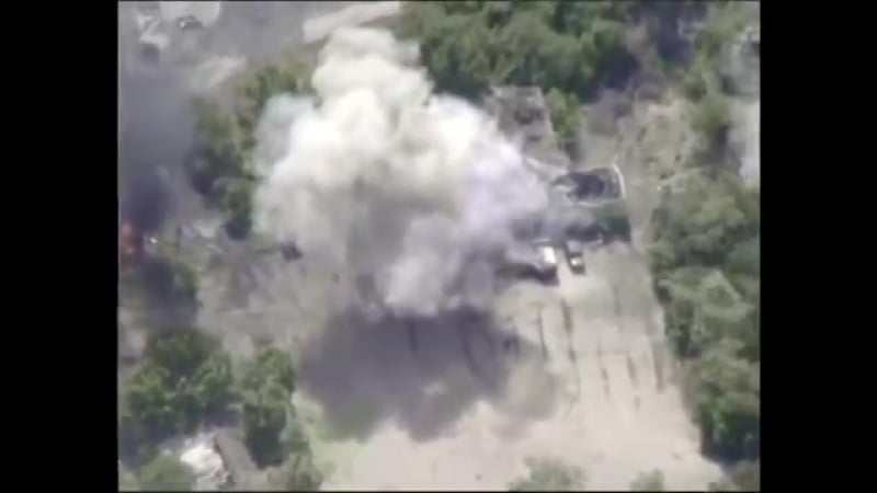 Результат ранкового обстрілу противником пункту управління одного з батальонів 24 омбр