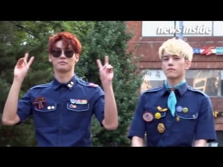 [sstv] 엔플라잉 유회승·사무엘(samuel), ‘프듀2’ 출신의 행복한 재회 ‘흥하자’ (뮤직뱅크)