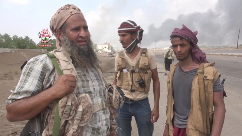 شاهد الفيديوهات الأولية لتغطية المركز الإعلامي لألوية لسيطرت ألوية العمالقة على كيلو (16) وكيلو (7)