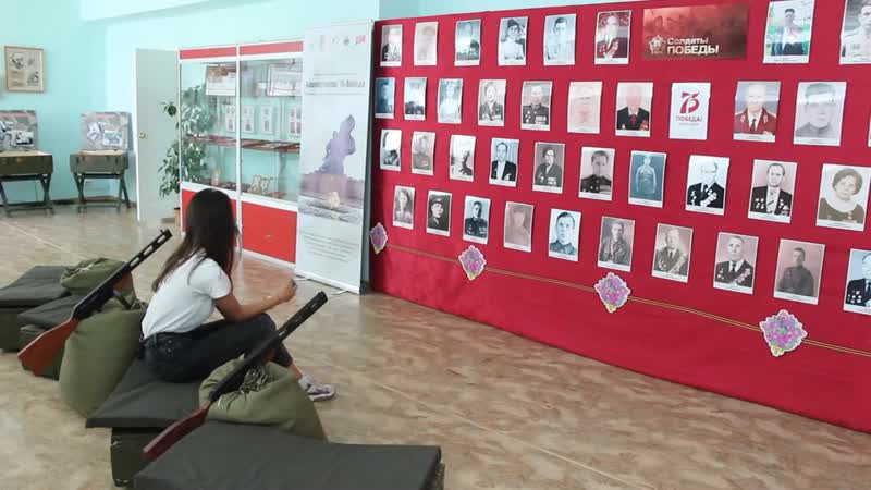 Экспозиция «великой отечественной войны» в музее белебее