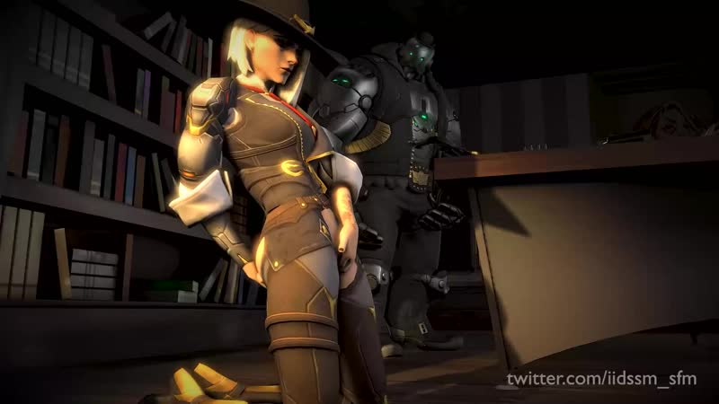Ashe handjob; masturbation; finger in pussy; 3d sex porno hentai; (by iidssm) [overwatch]