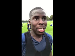 A successful first day back! @kurtzouma cfcindublin