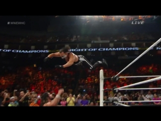 Прыжок стинга на сета роллинса