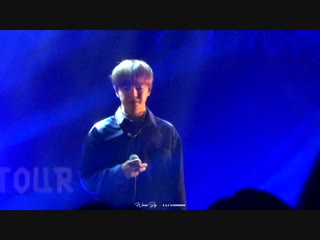 Fancam | | donghun (wasurenaide) @ fan con 'to be an ace' in japan, osaka