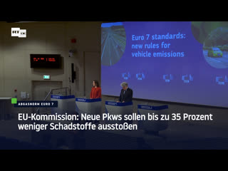 Eu kommission neue pkws sollen bis zu 35 prozent weniger schadstoffe ausstossen