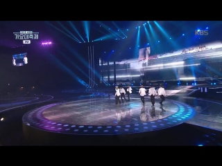 20151230 bts butterfly + молодые + run | 2015 kbs