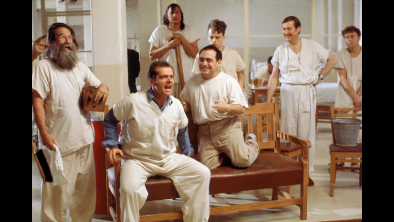 ”пролетая над гнездом кукушки” //1975, драма// милош форман