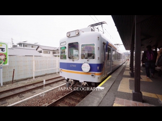 Japan geographic 4k 貴志駅たま駅長 kishi station,wakayama