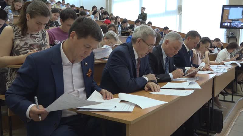 В башкортостане «диктант победы» написали более 1000 человек