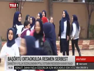 Orta öğreti̇mde türban serbest çrş