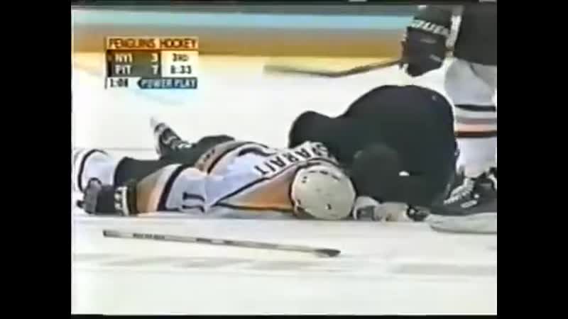 Gino odjick suckerpunches darius kasparaitis