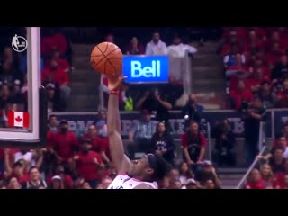 Fred vanvleet to pascal siakam alley oop