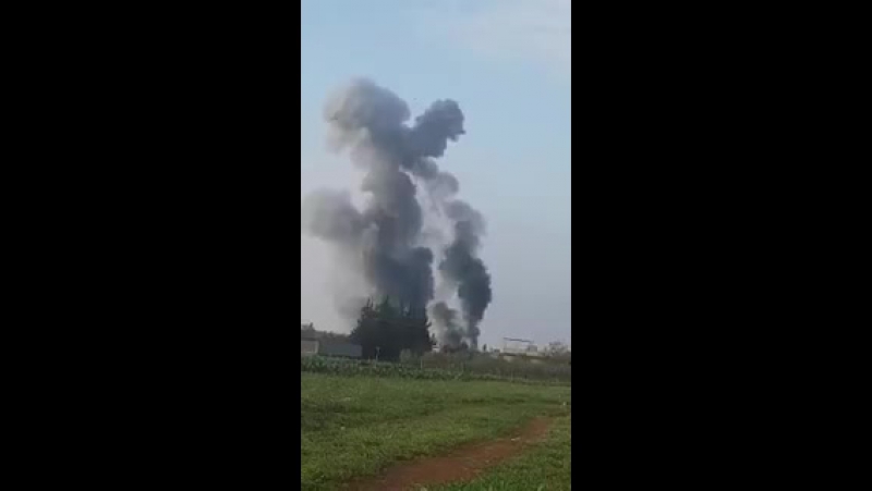 Авиаудар с рф