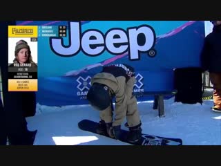 Mens snowboard slopestyle x games aspen 2019