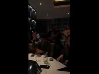 Video darren criss with ashley weston, ricky rollins, josephine skriver and patrick ta via josephines ig story