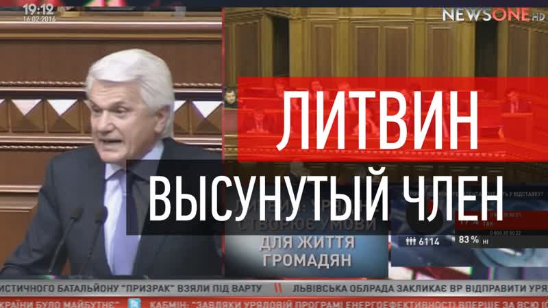 Литвин высунутые члены в верховной раде