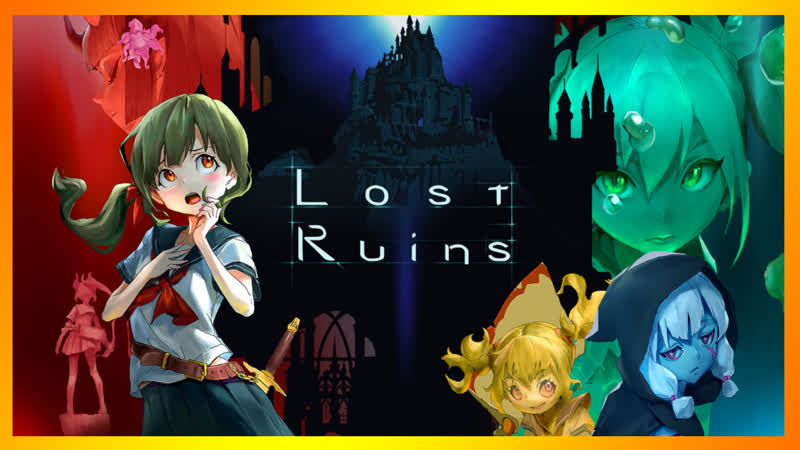 2 lost ruins японские школьницы, мечи и магия (´｡• ᵕ •｡`) ♡