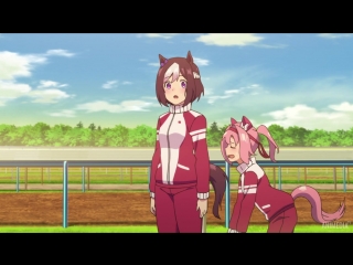 Девушки пони славное дерби / uma musume pretty derby 1 серия / русская озвучка / / 01