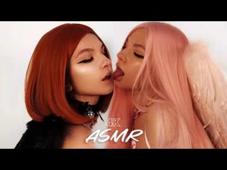 Soly asmr 20230326 asmr twins angel and demon ｜ licking 3dio, eating ears, unintelligible whisper｜ликинг｜ #asmr #асмр