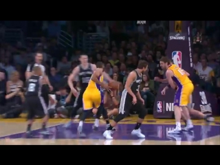 Xavier henry shows off his handle and puts in the floater!