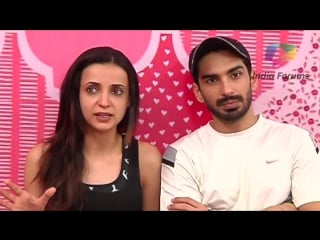 Mohit sanaya, sanam abigail, siddharth trupti rehearsal session nach baliye 8