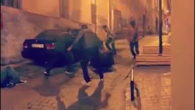 Сцена драки в #delibal за кадром