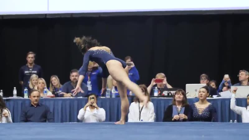 A isnt enough for this floor routine by @katelyn ohashi