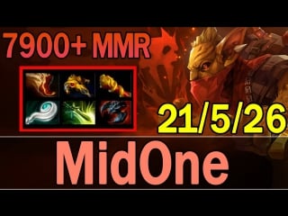 Dota 2 midone plays bounty hunter 7900+ mmr | ranked match