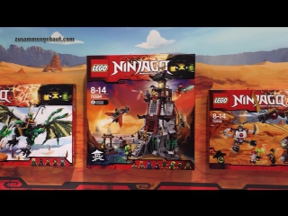 Lego ninjago summer 2016 ronin mech, lloyds dragon lighthouse box images!