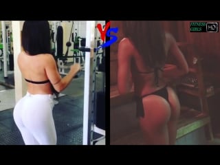 Bianca anchieta vs yovanna ventura workout ★ fitness models hd