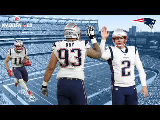 [madden nfl 20] new england patriots franchise #10 тотальный разгром