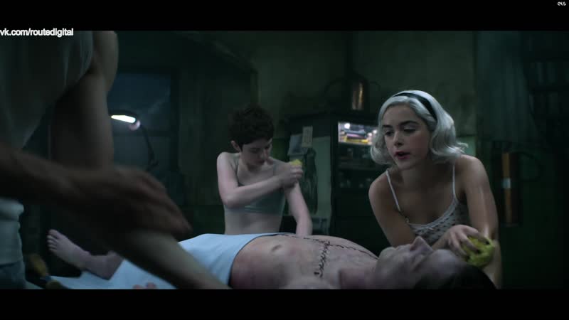 Kiernan shipka sexy chilling adventures of sabrina s03e01 08 (2020) 1080p / кирнан шипка леденящие душу приключения сабрины