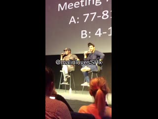 Dom matt talking about pranks darkshadecon shadowhunters saveshadowhunters do not repost without giving credit mp4