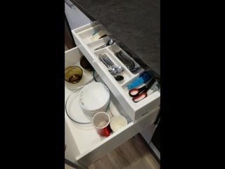 Проект угловой кухни "носорог" от мебельного дворика