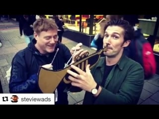 Gwilym lee and steven waddington ig @steviewads