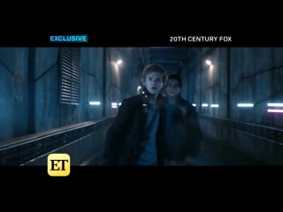 Deleted scene // gally, newt & thomas outrun a train