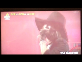 The gazette kishidan banpaku 2016 live