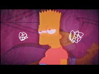 Sad bart simpson with sad vibes