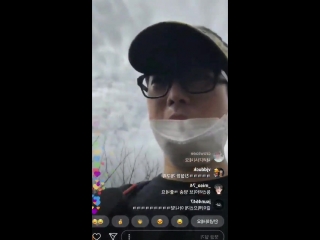 17 09 18 insta live hyunwoo